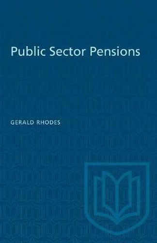 Cover image for Public Sector Pensions