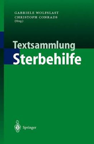 Cover image for Textsammlung Sterbehilfe