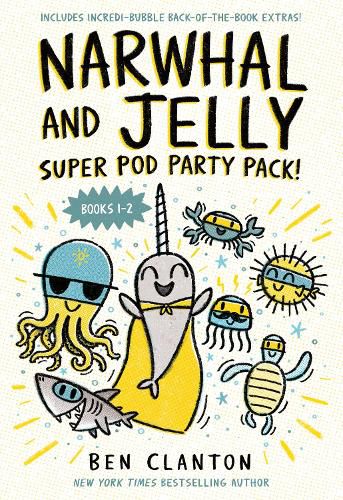 Cover image for Narwhal and Jelly: Super Pod Party Pack!