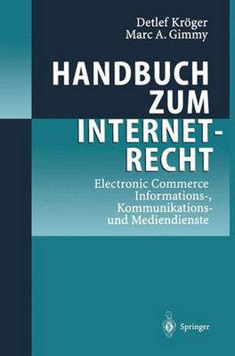 Cover image for Handbuch zum Internetrecht