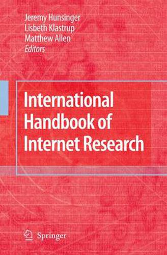 Cover image for International Handbook of Internet Research