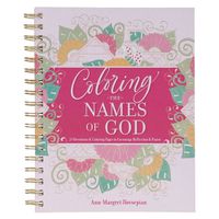 Cover image for Coloring Devotional Names of God Wirebound