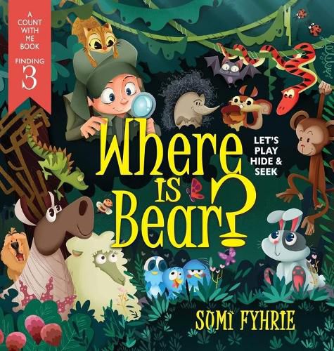 Cover image for Where is Bear?: Let's Play Hide and Seek