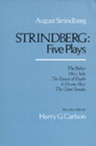 Cover image for Strindberg: Five Plays