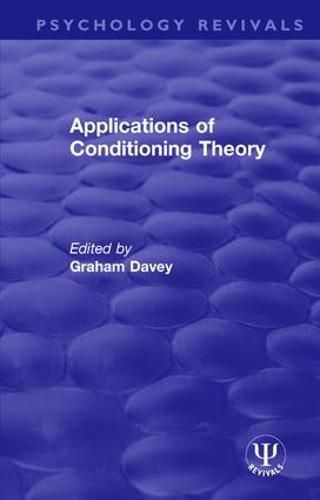 Cover image for Applications of Conditioning Theory