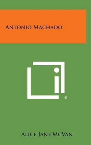 Cover image for Antonio Machado