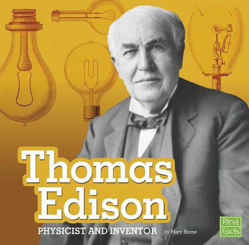 Cover image for Thomas Edison: Physicist and Inventor (Stem Scientists and Inventors)