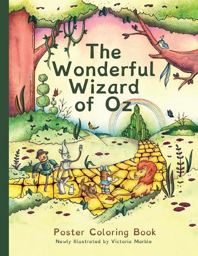 Cover image for The Wonderful Wizard of Oz Poster Coloring Book: MCP Classic