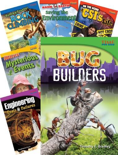 Cover image for Time for Kids Nonfiction Readers Stem Grade 4, 10-Book Set (Stem)