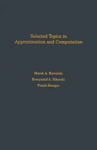 Cover image for Selected Topics in Approximation and Computation