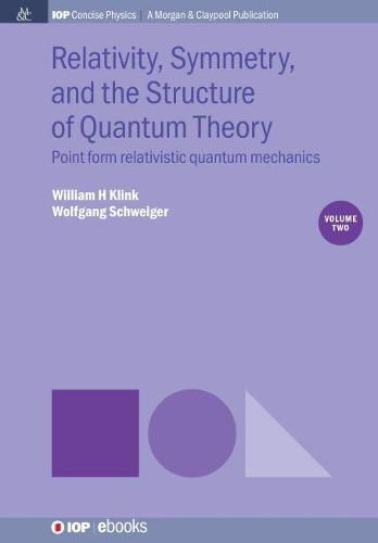 Cover image for Relativity, Symmetry, and the Structure of Quantum Theory, Volume 2: Point Form Relativistic Quantum Mechanics