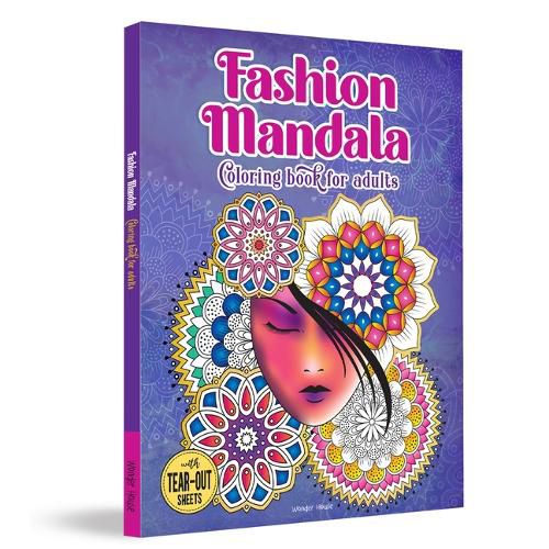 Fashion Mandala Coloring Book for Adults