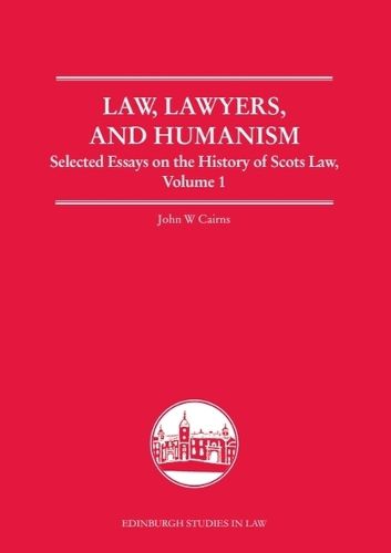 Cover image for Law, Lawyers, and Humanism