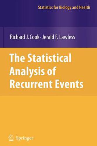 Cover image for The Statistical Analysis of Recurrent Events