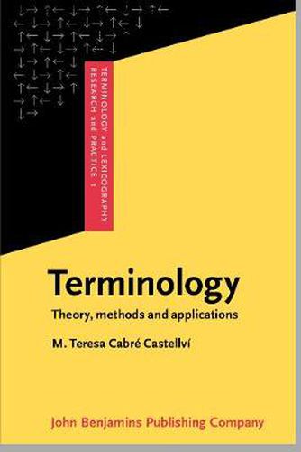 Cover image for Terminology: Theory, methods and applications