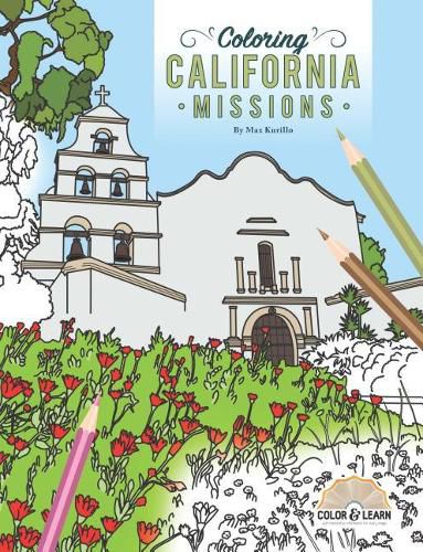 Cover image for Coloring California Missions