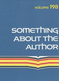 Cover image for Something about the Author