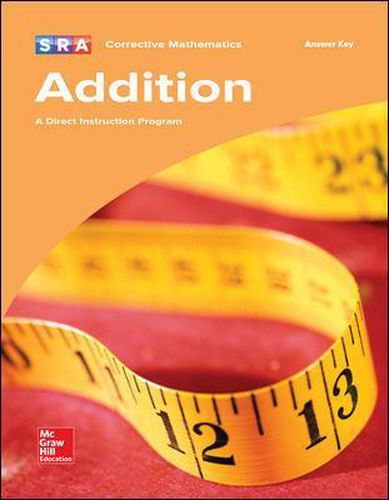 Cover image for Corrective Mathematics Addition, Additional Answer Key