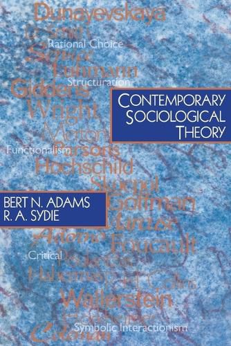 Cover image for Contemporary Sociological Theory