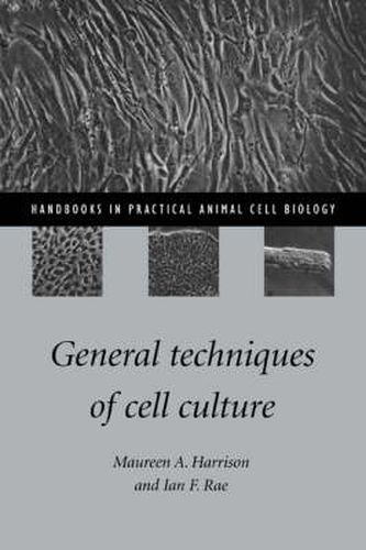 Cover image for General Techniques of Cell Culture