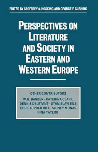 Cover image for Perspectives on Literature and Society in Eastern and Western Europe