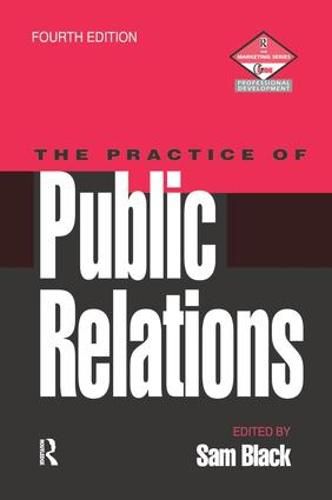 Cover image for Practice of Public Relations