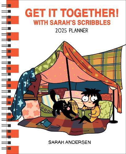 Sarah's Scribbles 12-Month 2025 Monthly/Weekly Planner Calendar