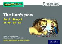 Cover image for Read Write Inc. Phonics: Grey Set 7 Storybook 2 The Lion's Paw