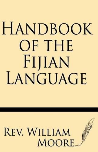 Cover image for Handbook of the Fijian Language