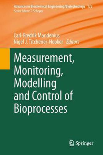 Cover image for Measurement, Monitoring, Modelling and Control of Bioprocesses