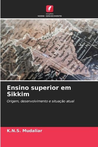 Cover image for Ensino superior em Sikkim