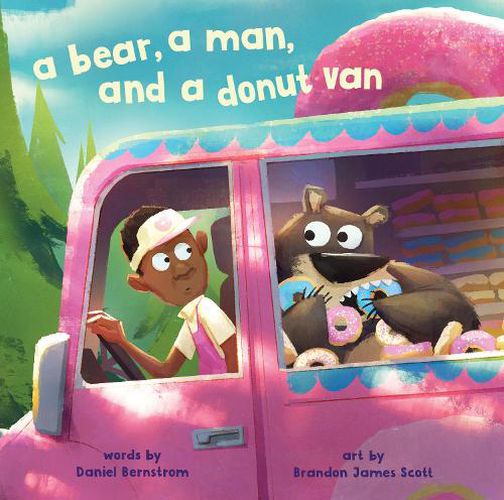 Cover image for A Bear, a Man, and a Donut Van