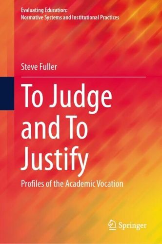 Cover image for To Judge and To Justify