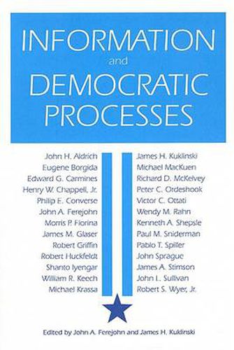 Cover image for Information and Democratic Processes