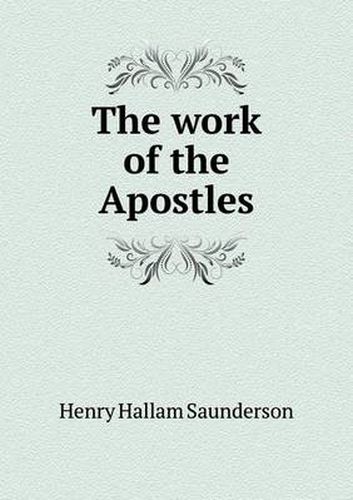 Cover image for The work of the Apostles