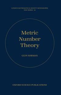 Cover image for Metric Number Theory