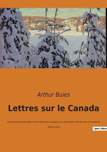 Cover image for Lettres sur le Canada