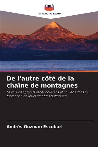 Cover image for De l'autre cote de la chaine de montagnes