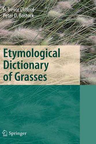 Cover image for Etymological Dictionary of Grasses