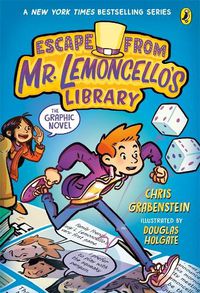 Cover image for Escape from Mr Lemoncello's Library: The Graphic Novel