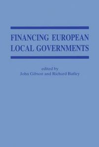 Cover image for Financing European Local Government