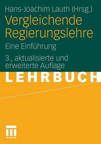 Cover image for Vergleichende Regierungslehre: Eine Einfuhrung