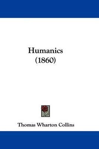 Cover image for Humanics (1860)