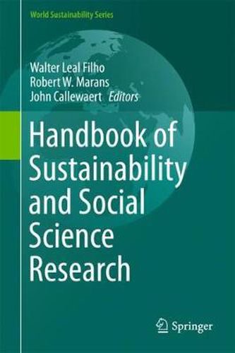 Cover image for Handbook of Sustainability and Social Science Research