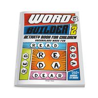 Cover image for Word Builder Activity Book for Children - Make Meaningful Words with the Given Letters - Level 2