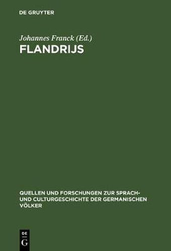 Cover image for Flandrijs