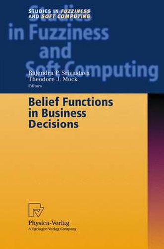 Cover image for Belief Functions in Business Decisions