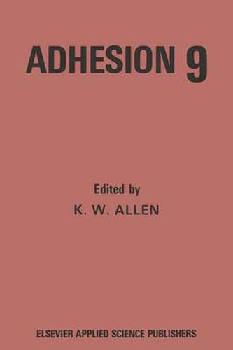 Cover image for Adhesion 9
