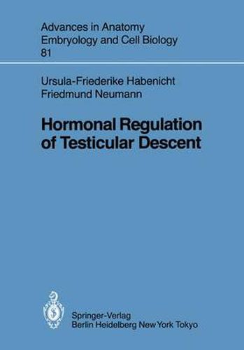 Cover image for Hormonal Regulation of Testicular Descent