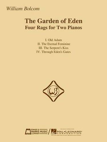 Cover image for The Garden Of Eden - Four Rags For Two Pianos: Four Rags for Two Pianos